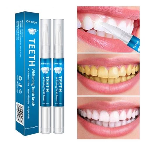Pack 2 Bolígrafos Blanqueadores Dentales | Hasta 8 Tonos Más Blancos | Sérum Directo