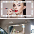 Espejo de Maquillaje LED para Coche | 60 LEDs | 3 Modos de Luz | Recargable