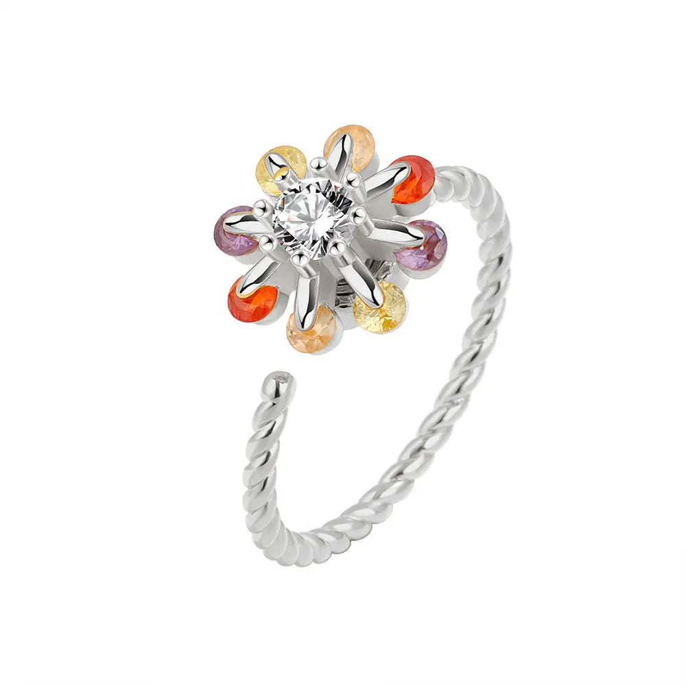 Anillo Antiansiedad Giratorio | Acero Inoxidable | Calma el Estrés al Instante