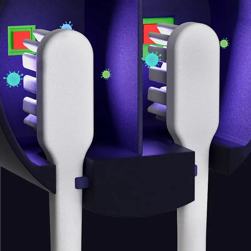 Esterilizador UV para Cepillo de Dientes | Elimina 99,9% Bacterias | Carga Type-C