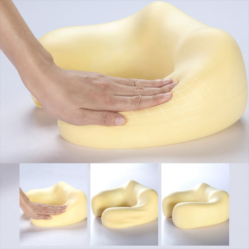 Almohada Masajeadora Cervical en U | Calor + Vibración | Cuello y Hombros