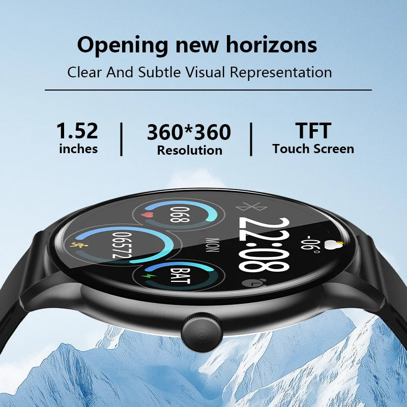 LXASFIT 2026 - Reloj Inteligente Deportivo para Mujer | Monitor de Salud, Ritmo Cardíaco y Sueño | Bluetooth | Android e iOS