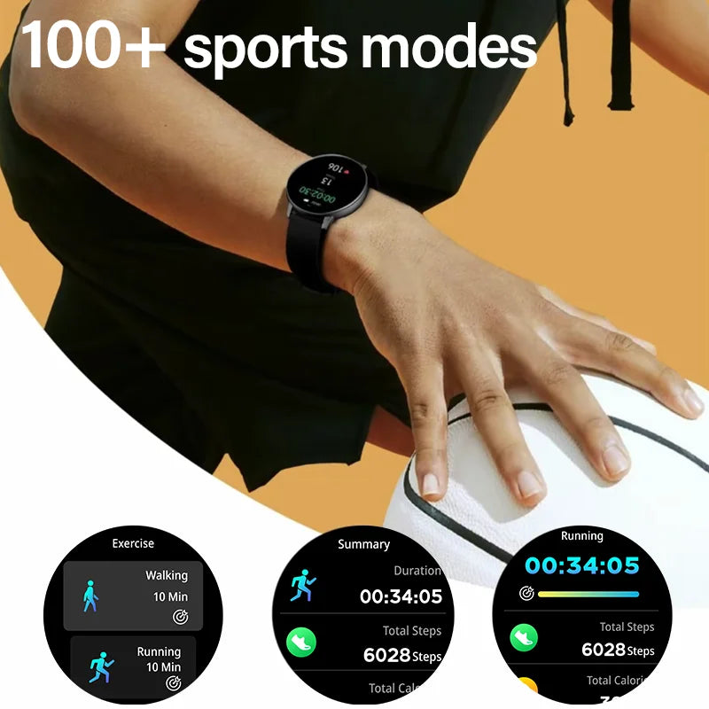 LXASFIT 2026 - Reloj Inteligente Deportivo para Mujer | Monitor de Salud, Ritmo Cardíaco y Sueño | Bluetooth | Android e iOS