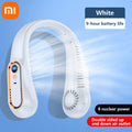 Ventilador de Cuello Eléctrico Xiaomi 8000mAh | Sin Aspas | Recargable | Pantalla LED | Para Exteriores