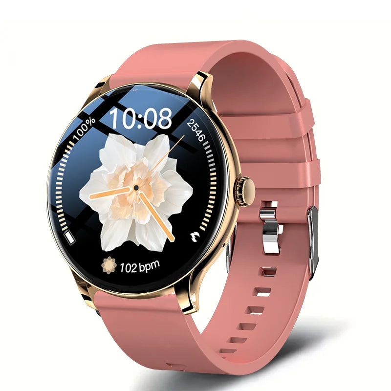 LXASFIT 2026 - Reloj Inteligente Deportivo para Mujer | Monitor de Salud, Ritmo Cardíaco y Sueño | Bluetooth | Android e iOS